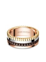 Boucheron petite bague Quatre Classique en or, or rose et or blanc 18ct - Multicolore - thumbnail