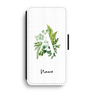 Green Brush: iPhone XR Flip Hoesje