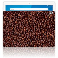 Lenovo Tab M10 Tablet Cover Koffiebonen - thumbnail