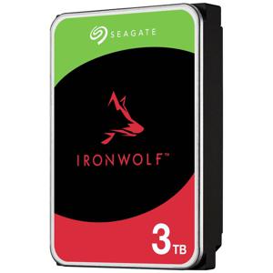 Seagate IronWolf ST3000VN006 interne harde schijf 3 TB 5400 RPM 256 MB 3.5" SATA III