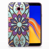 Samsung Galaxy J4 Plus (2018) TPU Case Purple Flower - thumbnail