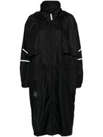 adidas by Stella McCartney parka à capuche - Noir