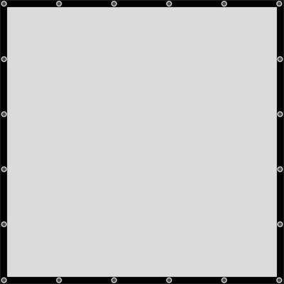 Sunbounce Sun-Scrim 6x6 Screen Silver - Backsite White