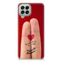 Samsung Galaxy M33 Silicone Back Cover Liefde - Origineel Romantisch Cadeau