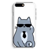 Cool cat: iPhone 8 Plus Volledig Geprint Hoesje