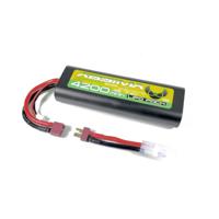 Absima LiPo accupack 7.4 V 4500 mAh 25 C Hardcase T-stekkers - thumbnail