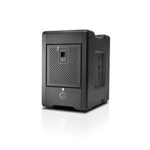 SanDisk Professional G-Raid Shuttle 4 24 TB Externe harde schijf (3,5 inch) USB 3.2 Gen 2 (USB 3.1), Thunderbolt 3 Zwart SDPH34H-024T-MBAAB