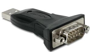 Delock 61460 Adapter USB 2.0 Type-A naar 1 x Serieel RS-232 DB9