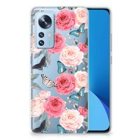 Xiaomi 12 | 12X TPU Case Butterfly Roses - thumbnail