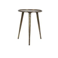 Light & Living Bijzettafel Babina - Antiek Brons - Ø36cm - Rond - Metaal - Kleine tafel - Salontafel - Nachtkastje - Banktafel - Geschikt voor woonkamer & Slaapkamer