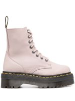 Dr. Martens bottines Jadon III Vintage Pisa en cuir - Tons neutres - thumbnail