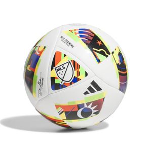 adidas MLS Training Voetbal Maat 5 2024-2025 Wit Zwart Multicolor