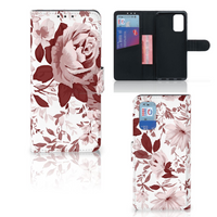 Hoesje Samsung Galaxy A32 4G Watercolor Flowers