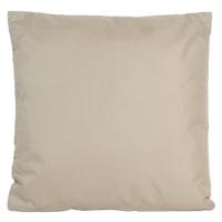 Buiten of tuin sier kussens - taupe - 45 x 45 cm - binnen/buiten - tuinbank