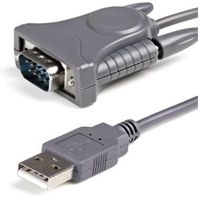 StarTech.com USB naar RS232 DB9/DB25 Seriële Verloopkabel M/M - thumbnail