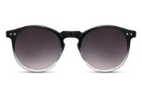 CWI zonnebril panto volledig omrand cat. 3 zwart/smoke