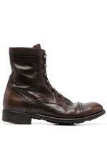 Officine Creative bottines à lacets - Marron