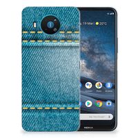 Nokia 8.3 Silicone Back Cover Jeans