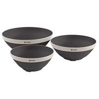 Outwell Collaps Bowl Set kommen 3-delige set opvouwbaar Navy Night