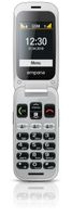 Emporia V200 Senioren clamshell telefoon Met laadstation, SOS-knop Zwart - thumbnail