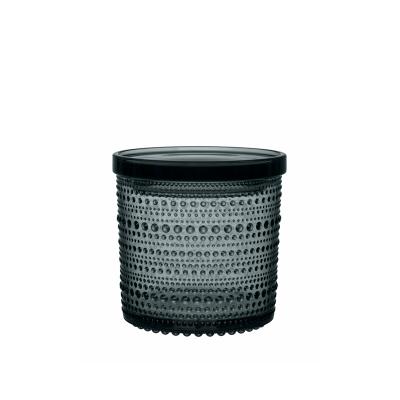 Iittala Kastehelmi Voorraadpot 11,4 cm donkergrijs