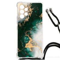 Anti-Shock Hoesje voor Samsung Galaxy A53 Marmer Groen