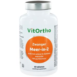 VitOrtho Meer-in-2 zwanger (60 tab)