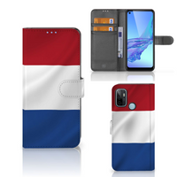 OPPO A53 | OPPO A53s Bookstyle Case Nederlandse Vlag - thumbnail