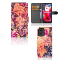 Motorola Moto G24 | G04 | G24 Power Hoesje Bosje Bloemen