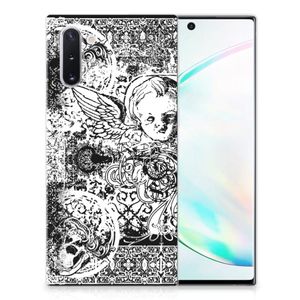 Silicone Back Case Samsung Galaxy Note 10 Skulls Angel