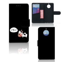 Moto G5S Leuk Hoesje Cow
