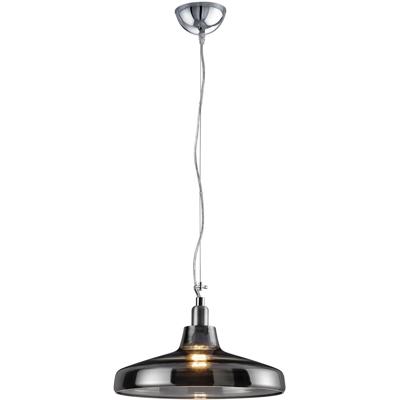 LED Hanglamp - Hangverlichting - Trion Dovino - E27 Fitting - Rond - Mat Grijs - Aluminium