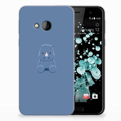 HTC U Play Telefoonhoesje met Naam Baby Rhino