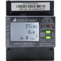 Gossen Metrawatt U2389-V047 kWh-meter 3-fasen met S0-interface Digitaal 5 A Conform MID: Ja 1 stuk(s) - thumbnail