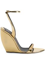 Giuseppe Zanotti sandales compensées Ginnyfer 105 mm - Or