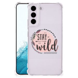 Samsung Galaxy S22 Stevig Bumper Hoesje Boho Stay Wild