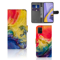 Hoesje Samsung Galaxy A51 Watercolor Dark - thumbnail