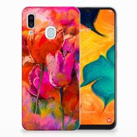 Hoesje maken Samsung Galaxy A30 Tulips - thumbnail