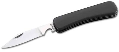 Herbertz zakmes 20,9 cm Rvs, aluminium zwart/zilver