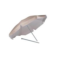 Bo-Camp 7267246 terras parasol Strandparasol Rond Zand