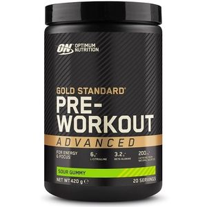 Pre Advanced Gold Standard 20servings Sour Gummy