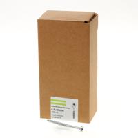 Spaanplaatschroef verzinkt platkop pozidrive-3 6.0X80/50 deeldraad (100)
