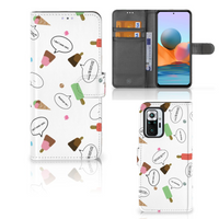 Xiaomi Redmi Note 10 Pro Book Cover IJsjes - thumbnail