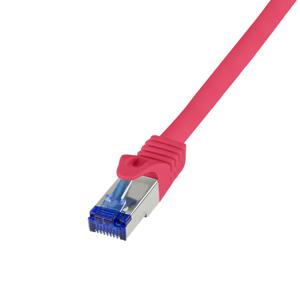 LogiLink C6A014S netwerkkabel Rood 0,25 m Cat6a S/FTP (S-STP)