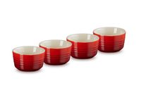 Le Creuset Ramekins - Kersenrood - ø 8 cm / 100 ml - 4 stuks - thumbnail