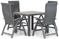 Presto Tarenta/Young 92 cm dining tuinset 5-delig - thumbnail