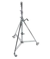 Manfrotto B6039CS driepoot statief zilver – statief (30 kg, 3 voeten, 3,83 m, zilver, 142 cm, 181 cm)