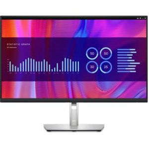 Dell P Series P2723DE 27 Quad HD USB-C 90W IPS Monitor - Zwart, Zilver