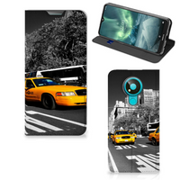 Nokia 3.4 Book Cover New York Taxi