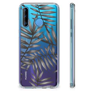 Huawei P30 Lite Case Leaves Grey